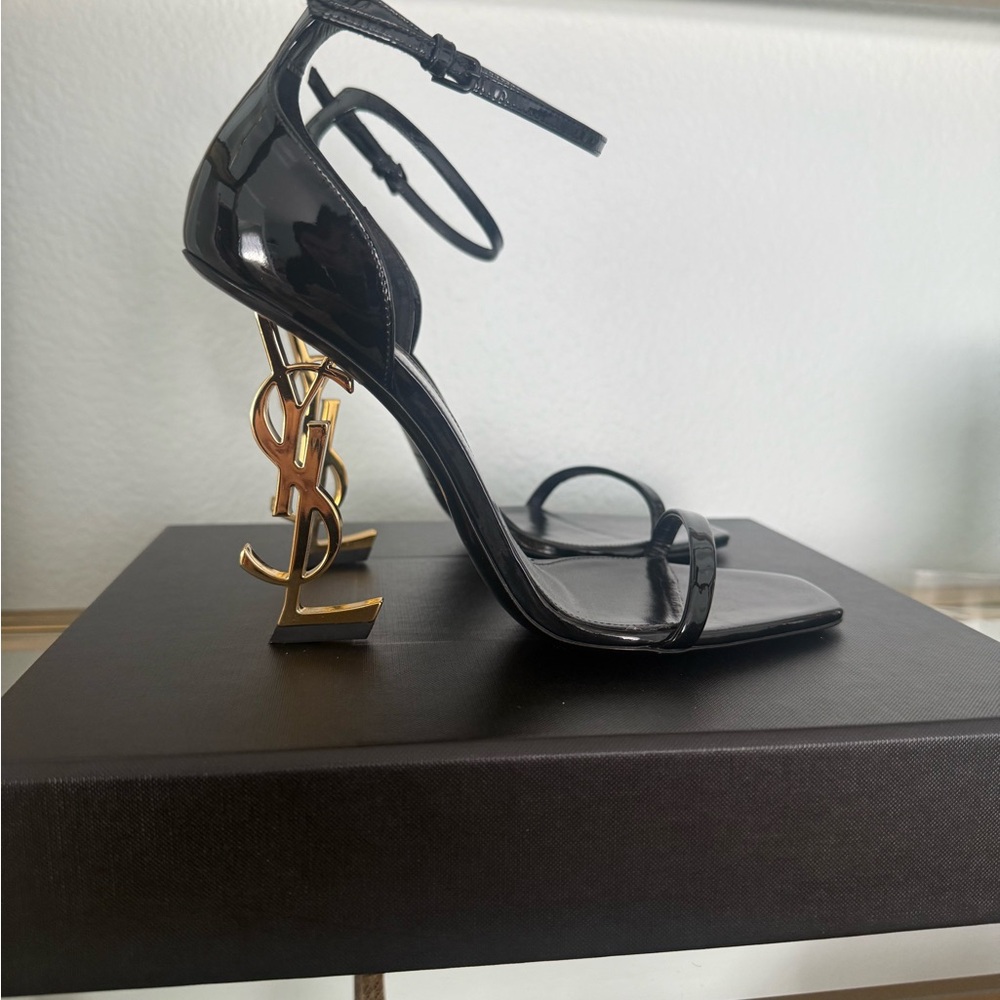 YSL Opyum Patent Sandal